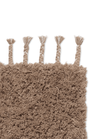 Tapijt Amass 140x140cm - White pepper - Ferm Living